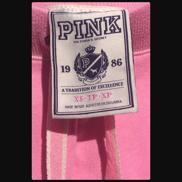 PINK Crop/Capris Sweatpants - Picture 2 of 2